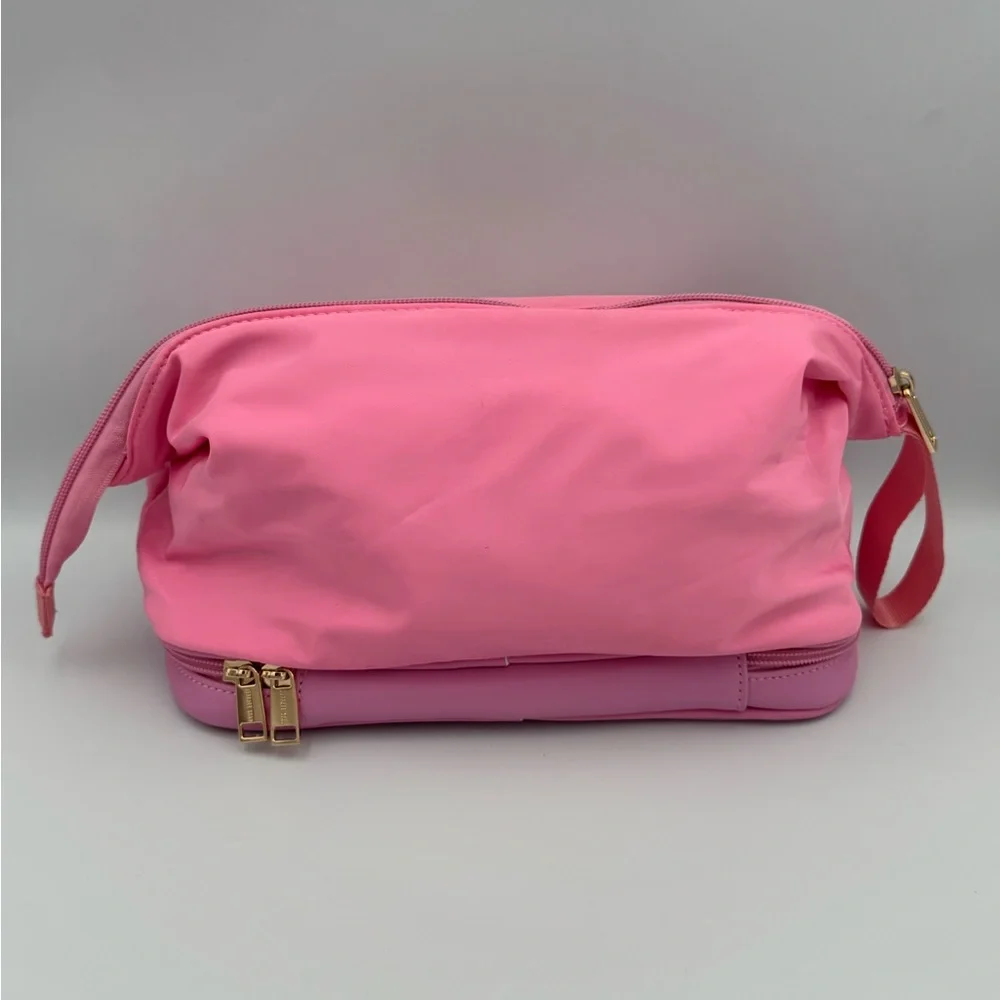 Jeffree Star Cosmetics Pink Travel Makeup Skincare Bag Brush‎ Organizer
